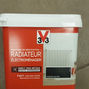 Peinture radiateur FONTE - NuméroBis matériauhèque de la vallée de l'Arve