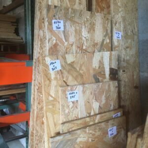 Planches OSB en 12mm