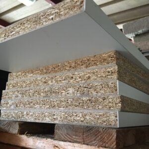 Tablettes mélaminé blanc en 18mm