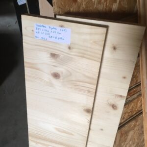 tablettes trois plis en 27mm