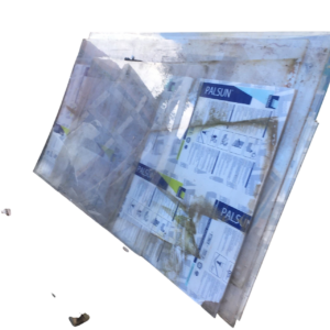 Feuilles polycarbonate compact