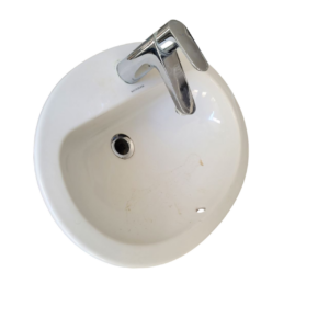 Lavabo encastrable avec mitigeur