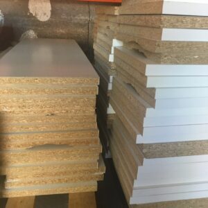 Tablettes mélaminé blanc 22mm